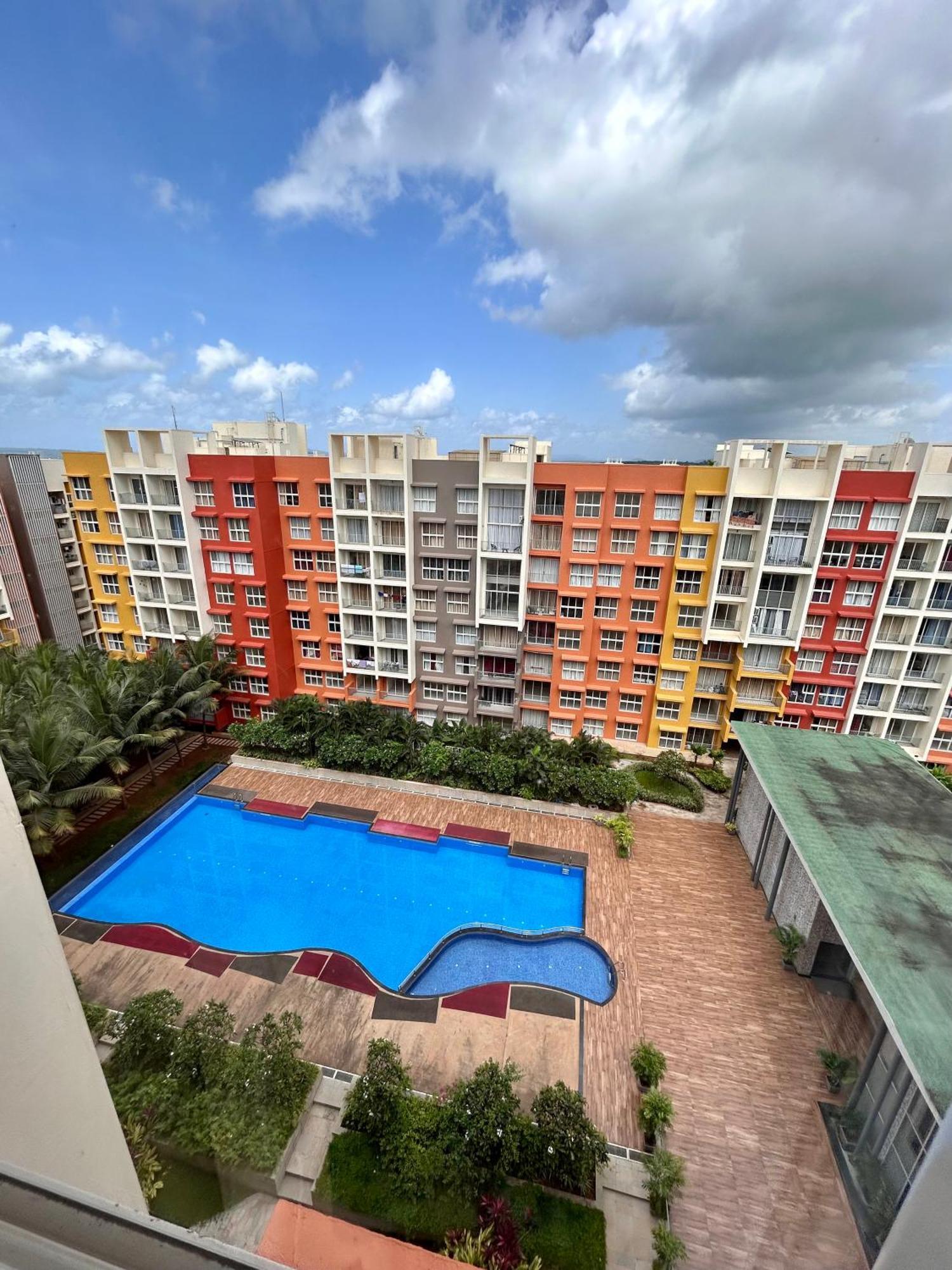 Tata Rio De Goa, Good Stay 2 Bhk Pool View Premium Apartment, 805 Dabolim Exterior photo